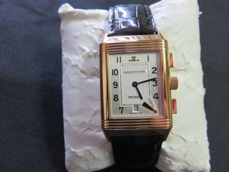 Authentic 18k Jaeger-LeCoultre Reverso Chronograph Watch #330/500 LAST CHANCE
