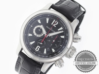 JAEGER LECOULTRE MASTER COMPRESSOR AUTOMATIC CHRONOGRAPH BLACK DIAL Q1758421