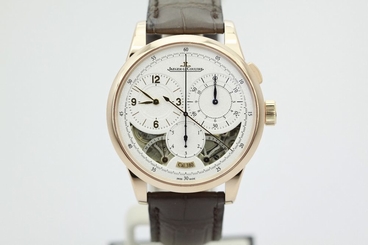 Jaeger LeCoultre Duometre Chonographe 18K Rose Gold 6012121 Retail $47,200