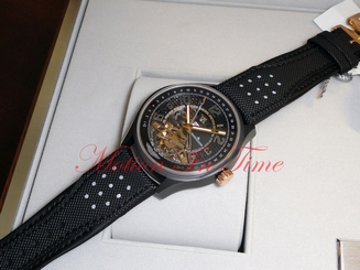 Jaeger-LeCoultre Amvox3 Tourbillon GMT Black & Rose Gold Limited 300 Pc Q193C450