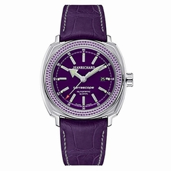 Jeanrichard 60500A11AD01-BDD0 Womens Purple Dial Automatic Watch