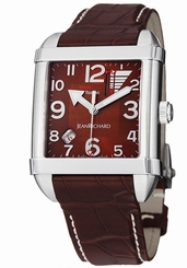 JeanRichard Paramount Linear Power Reserve Watch 62118-11-E1A-AAED NOS $1,299