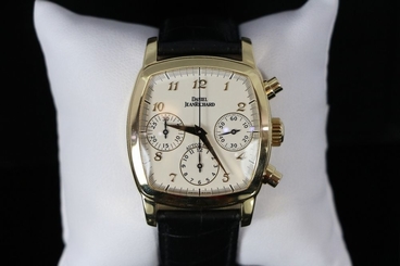$20k Limited 18/25 JeanRichard Mens 18K Yellow Gold Chronograph Automatic Watch