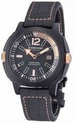 JeanRichard Diverscope Mens Pink Gold & Titanium 60130-28-60b-aa6d List $12800