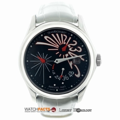 New Ladies Daniel JeanRichard 42 mm. Bressel 1665 Automatic 63112-11-60C Diamond