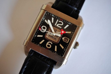 JeanRichard Paramount Time Square Titanium Automatic Big Size
