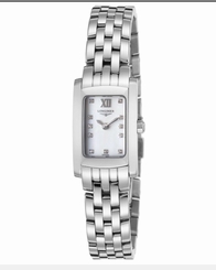 Pre Owned Longines Women's 'Dolce Vita' Diamond Stainless Steel Watch