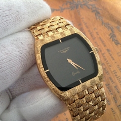 MENS RARE & VINTAGE LONGINES "SILLOUETTE" SWISS QUARTZ WATCH