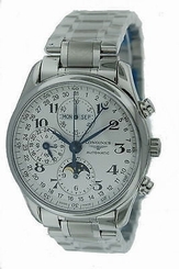 Longines Master Collection Moonphase Chronograph Steel Men's Watch L2.673.4.78.6 703200120607