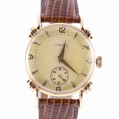 Longines President Watch Washington Model 1948 14k Yellow Gold Vintage