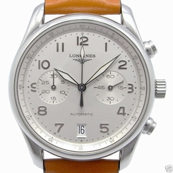 Auth LONGINES "Avigation Chronograph" L2.629.4 Date Automatic, Men's watch
