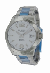 Longines Conquest Automatic 39mm White Dial Men's Watch L3.676.4.16.6