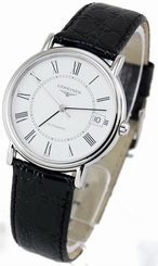 Longines La Grande Classique Leather Women Watch L48214112 / L4.821.4.11.2 New