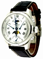 Longines Master Retrograde MoonPhase Men Watch L27384713 L2.738.4.71.3 New Orig