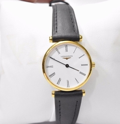Longines La Grande Classique L4.209.2.12.2 Women's Gold Tone Watch Gucci Band