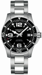 Longines Hydroconquest Automatic Black Dial Men's Watch L3.641.4.56.6
