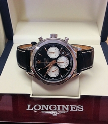 Longines Heritage Chronograph L2.750.4.96.0 - Black Dial - 2016