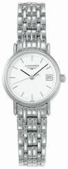Longines Presence Quartz White Dial Ladies Watch L4.220.4.12.6/L42204126