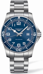 Longines Hydroconquest Quartz Blue Dial Men's Watch L3.689.4.03.6 - NEW
