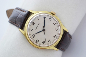 Vintage Longines Classic Hand Wind Gold Plated Mens Watch 993