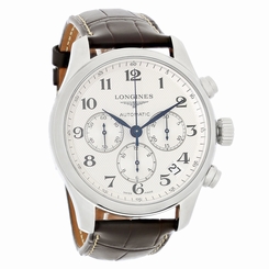 Longines Masters Mens Swiss Automatic Chronograph Watch L2.693.4.78.3 703200140742