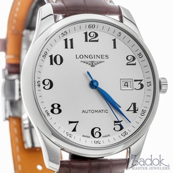 Longines Master Collection 42mm Automatic Watch Ref L28934783 White Dial Date