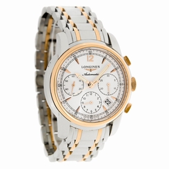 Longines Saint Imier Mens 18K Swiss Automatic Chronograph Watch L2.752.5.72.7