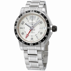 Longines Admiral Silver Dial Stainless Steel Men's Watch L36684766 7612356158033