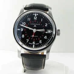 Longines L2.831.4.53.0 Heritage Avigation GMT Auto Watch L28314530 New $2325