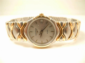 NEW OLD STOCK LADIES SS/GOLD TONE LONGINES WRISTWATCH.