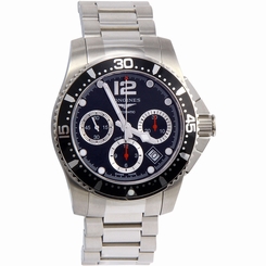 Longines HydroConquest Men's Watch Round Black Dial Sapphire Automatic L37444566
