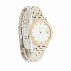 Longines Flagship Series Mens White Dial Swiss Automatic Watch L4.774.3.27.7