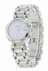 Longines Primaluna Automatic 30mm Steel Women's Watch L8.113.4.16.6