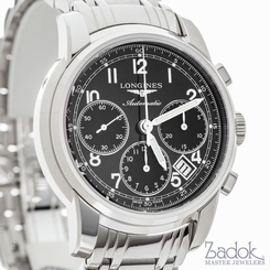 Saint Imier Chronograph 41mm Black Dial Steel Watch Automatic Date L27524536