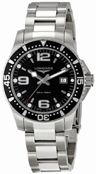 Longines HydroConquest Divers Stainless Steel Mens Watch L36414566 New