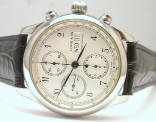 LONGINES Weems Automatic Chronograph 674.5251 Stainless 41.5MM LIM ED #2841