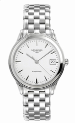 Longines Flagship Automatic White Dial Men's Watch L4.774.4.12.6 / L47744126 703200126692