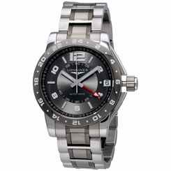 Longines Admiral Grey Dial Stainless Steel Men's Watch L36694067