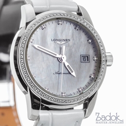 Longines Saint Imier MOP Dial Diamond Bezel Automatic 30mm Watch L25630872