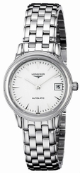 Longines L42744126 / L4.274.4.12.6 Flagship Automatic White Dial Women SS Watch 7612356127459