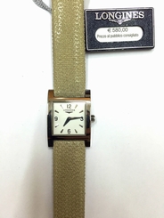 watch longines dolcevita square L51664162 woman leather woman new warranty
