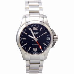 Longines Conquest Men's Watch Black Dial Sapphire Automatic L36874566 703200178134