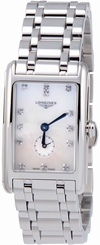 Longines L52554876 DolceVita Ladies Watch - MOP Dial Stainless Steel Quartz