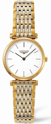  Longines La Grande Classique Two Tone White Dial Ladies Watch L4.209.2.12.7