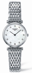 Longines La Grande Classique MOP Dial with Diamonds Ladies Watch L4.209.4.87.6 703200117652