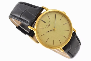 Vintage Longines Classic Gold Plated Hand Wind Midsize Watch 1281