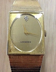 LONGINES WATCH Keeps Time MANUAL WIND 17 JEWEL MOVEMENT 18 L/1