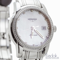 Longines Saint Imier MOP Diamond Dial 30mm Womens Watch L25630876
