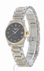 Longines Master Automatic RG & Steel 25.5mm Women's Watch L2.128.5.59.7