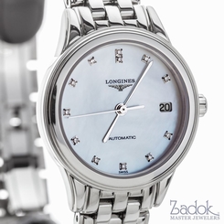 Longines Flagship Mother of Pearl Dial 26mm Automatic Date Watch Ref L42744876
